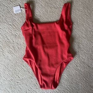 SARDINIA ONE PIECE - SANGRIA CRINKLE